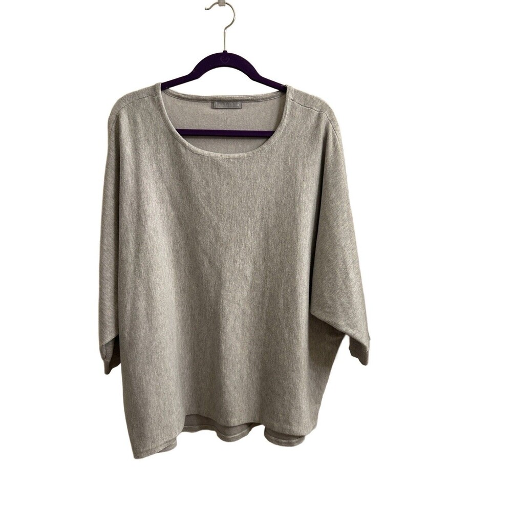 Katies Women’s Gray Sweater W/ Dolman Sleeves Size AUS XXL Minimalist